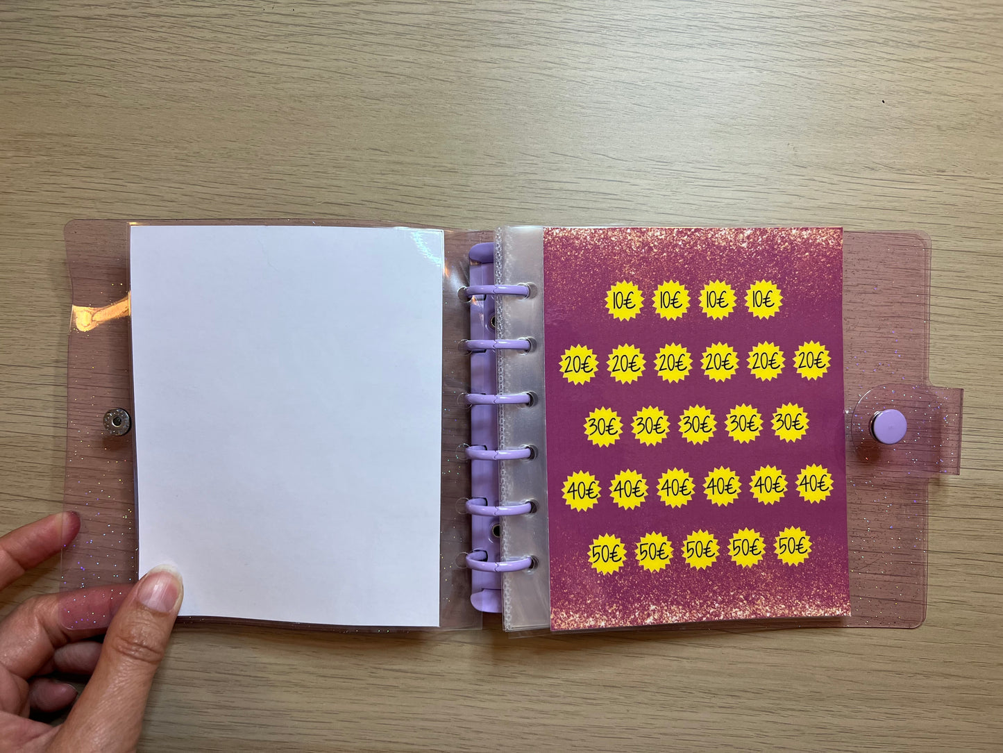 Défi 800 euros en 26 pochettes