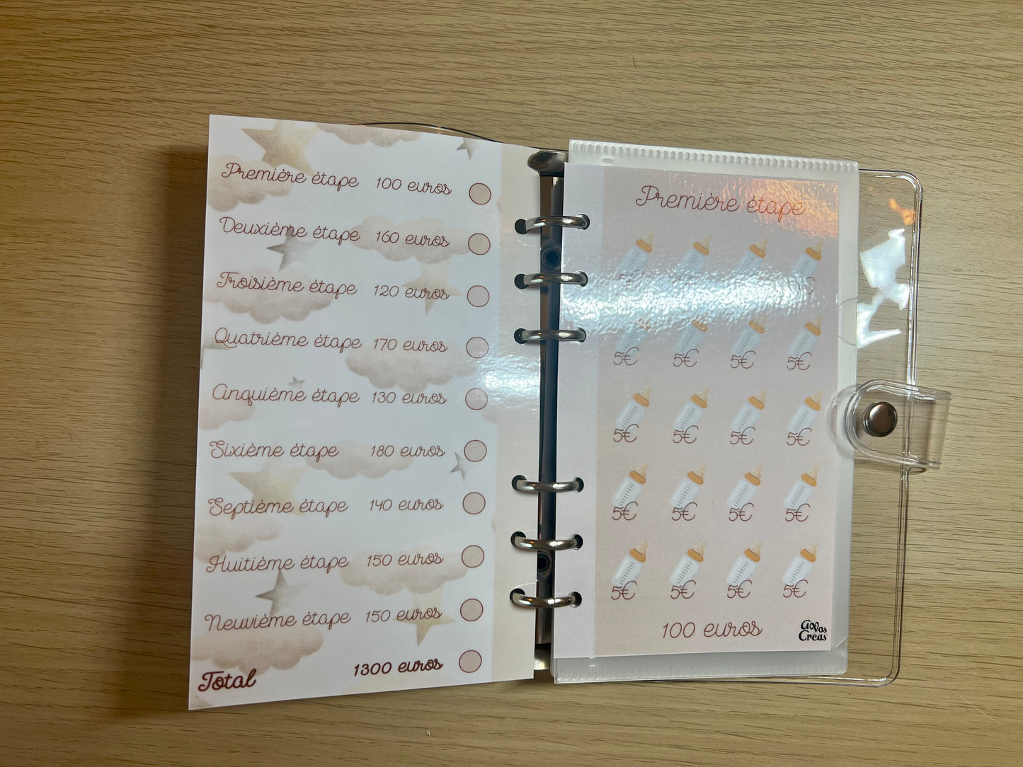 Défi bébé naissance  1300 euros