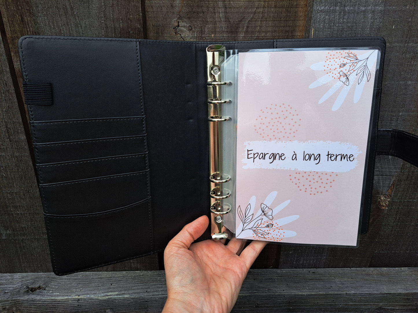 A5 Page de garde, séparateur, intercalaire plastifié pour classeur A5 6 anneaux