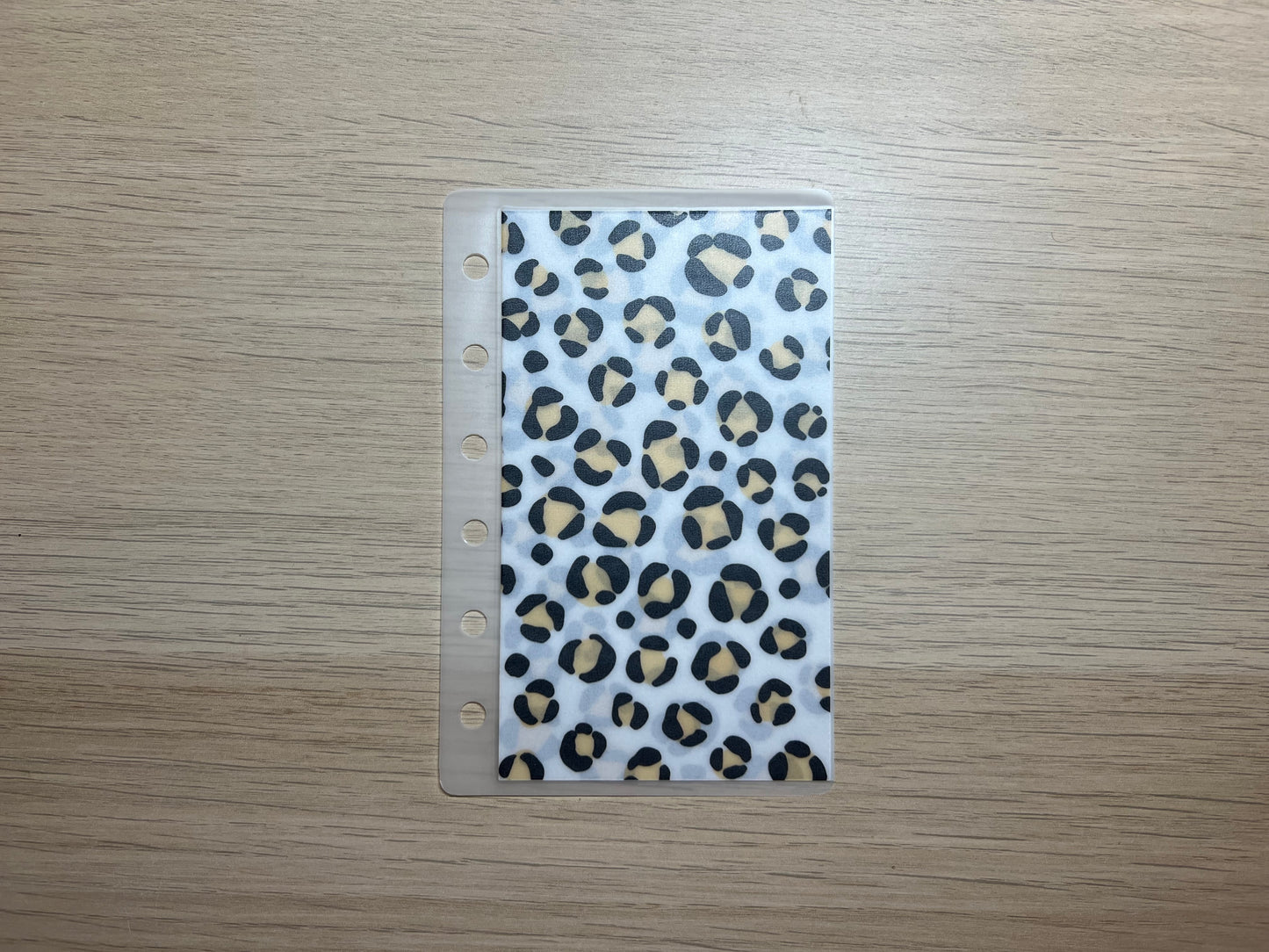 Enveloppe budget A7 thème léopard 🐆