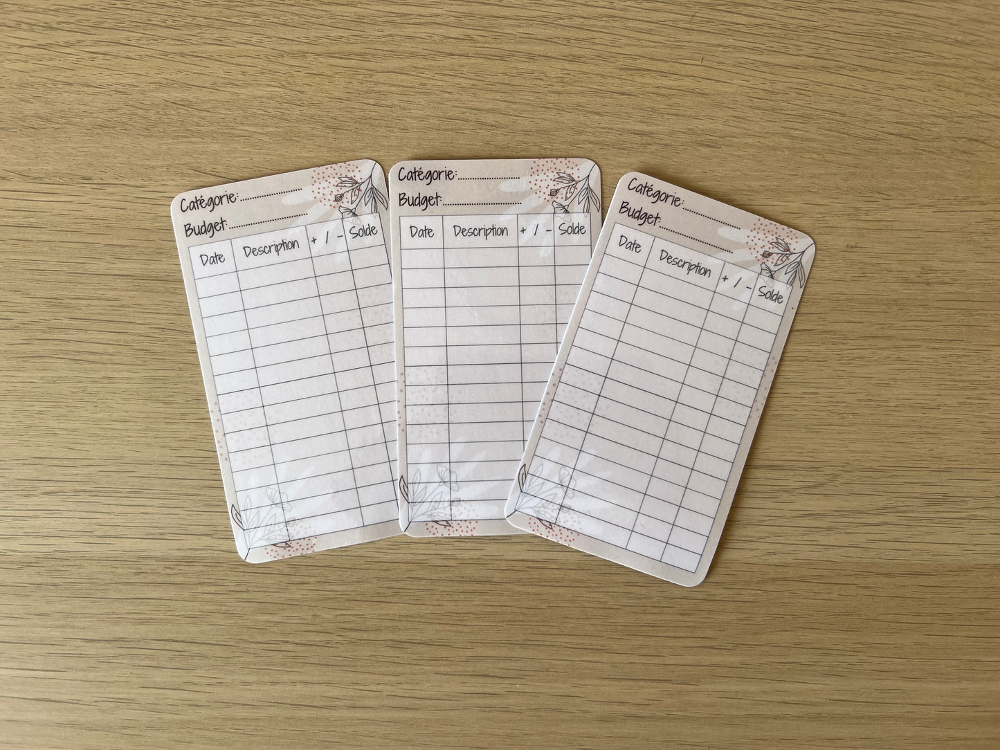 Tracker plastifié à glisser dans enveloppe zip A7