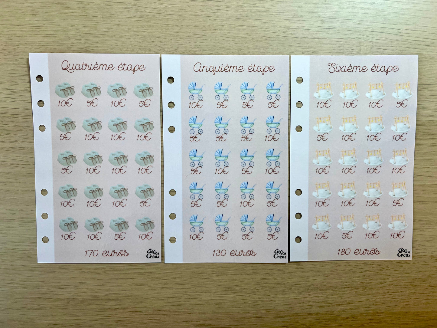 Défi bébé naissance  1300 euros