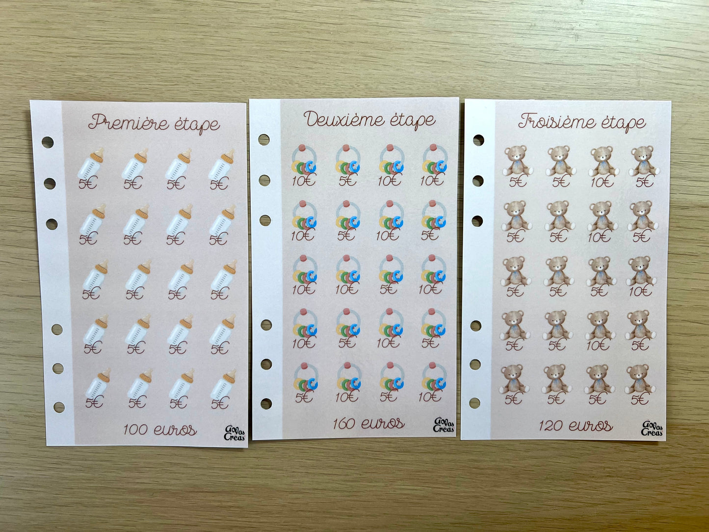 Défi bébé naissance  1300 euros