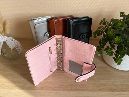 Porte monnaie portefeuille à anneaux A7