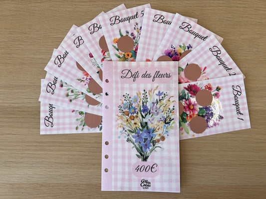 Défi des fleurs à gratter en 10 étapes