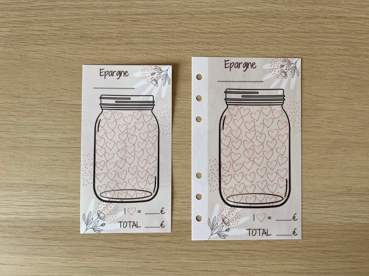 A6 Tracker épargne plastifié