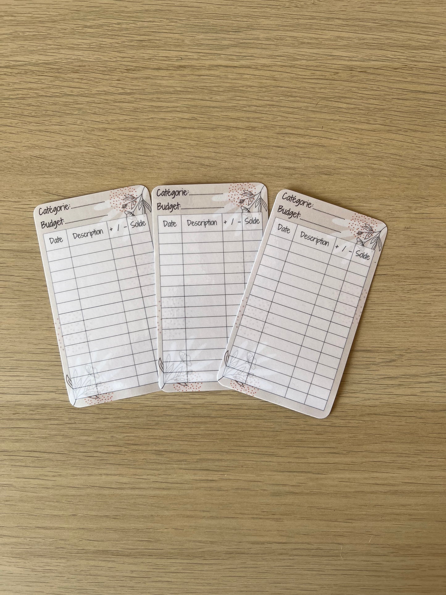 Tracker plastifié à glisser dans enveloppe zip A7