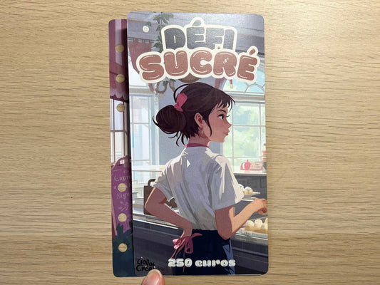 Défi à gratter sucré 250€