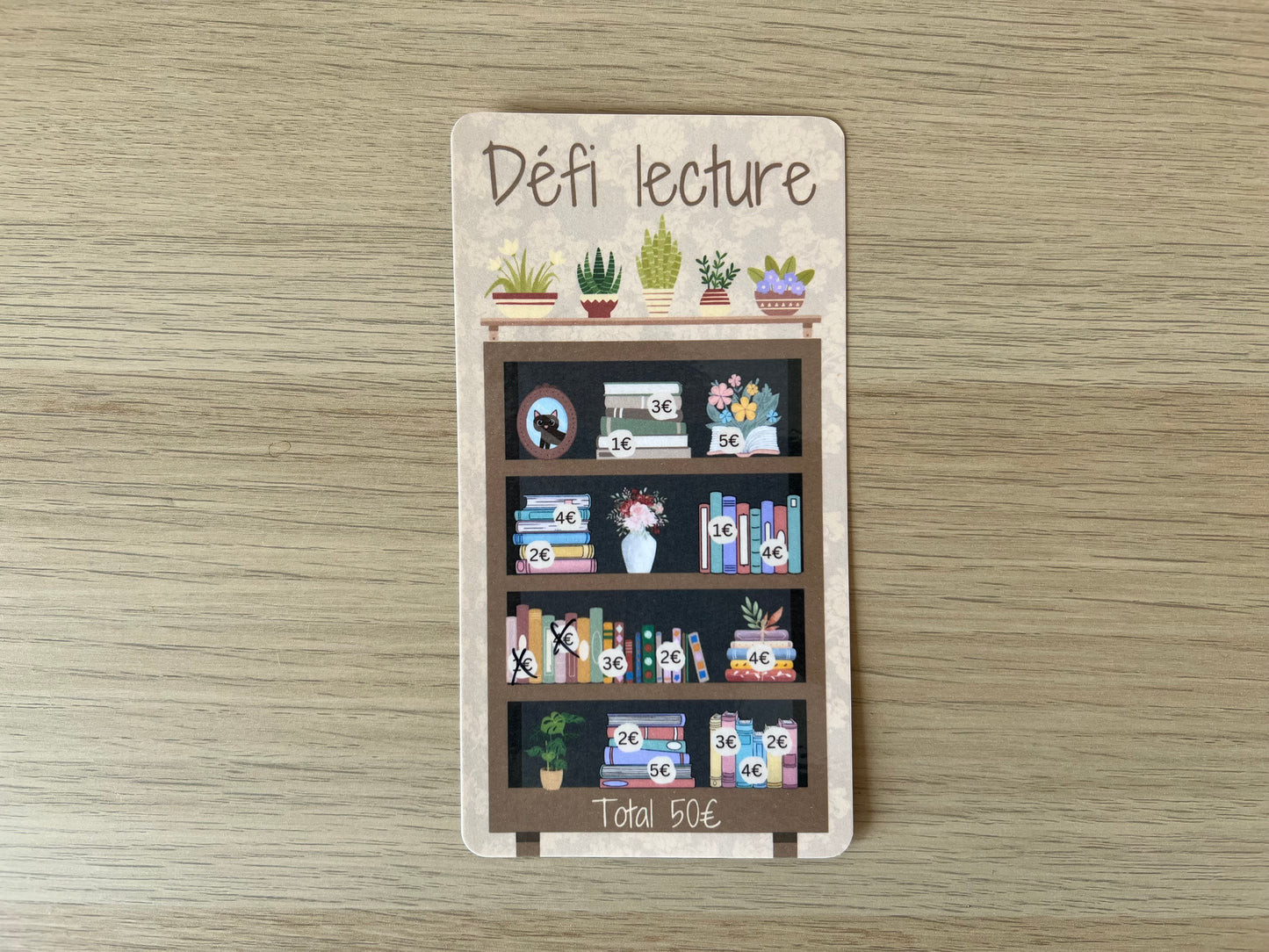 A6 Tracker défi lecture 50 euros ou 100 euros