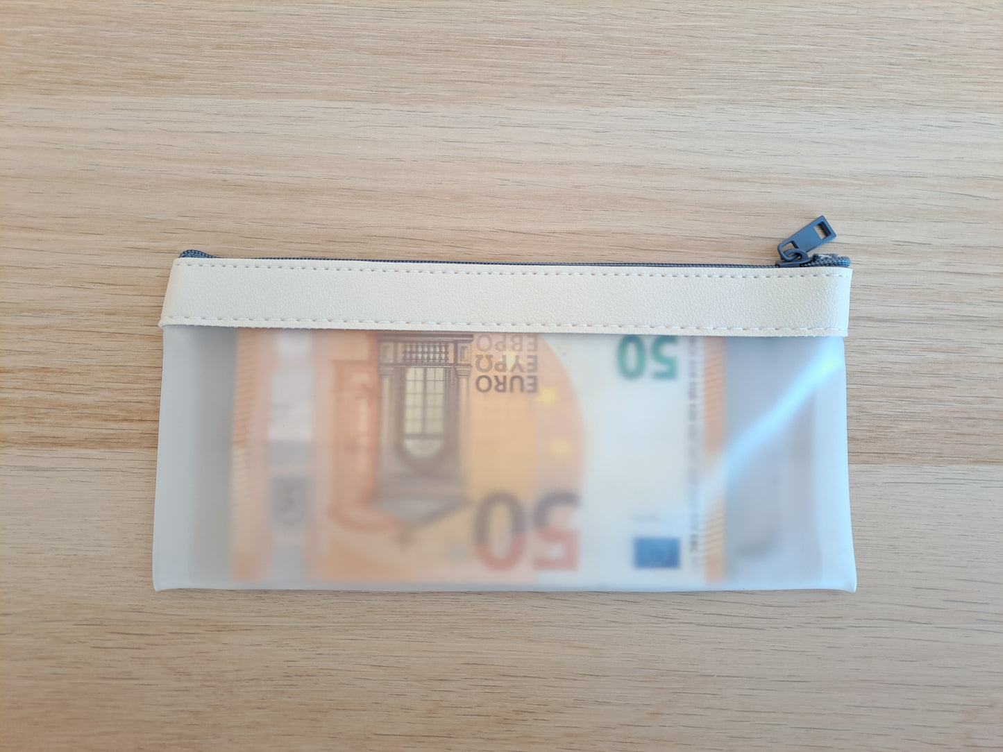 Pochette retrait bancaire, trousse retrait banque