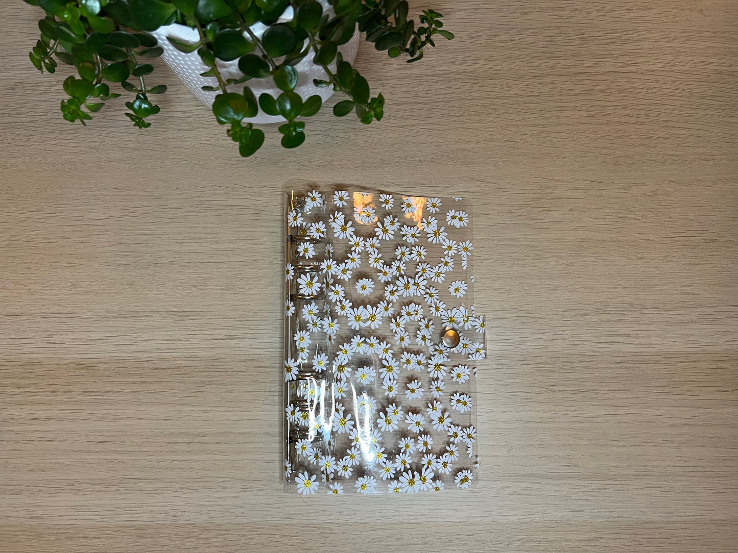 Classeur A6 motifs fleuris