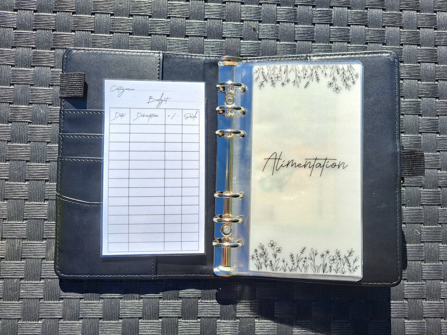 A6 enveloppe budget personalisée