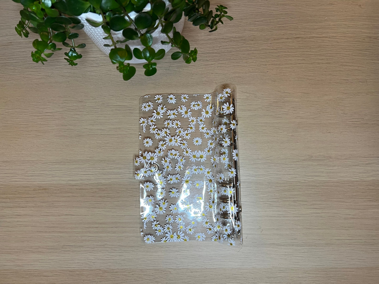 Classeur A6 motifs fleuris