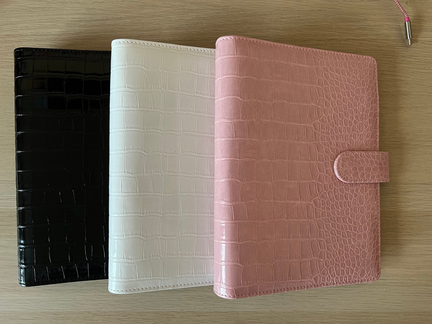 Classeur a5 style croco