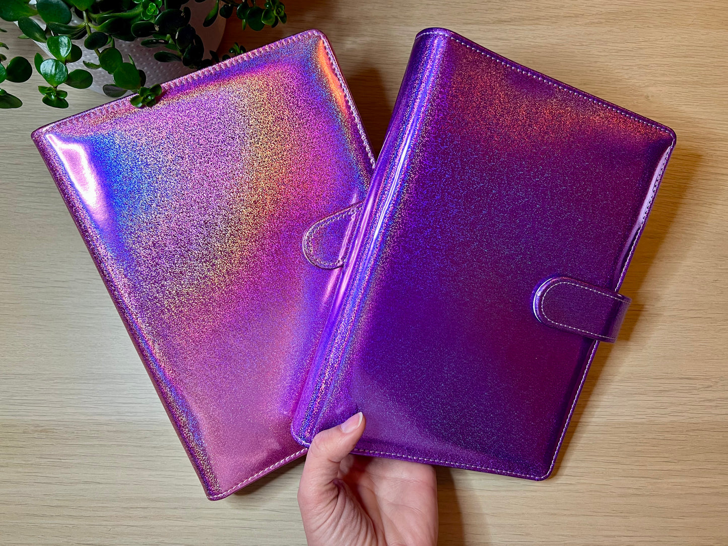 Classeur A5 à paillettes
