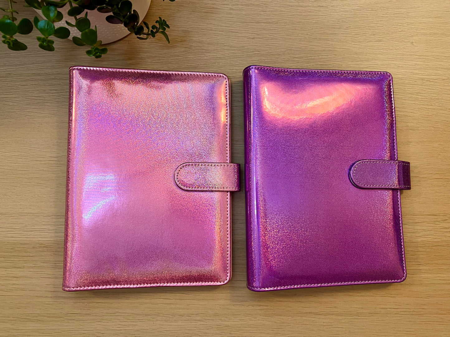 Classeur A5 à paillettes