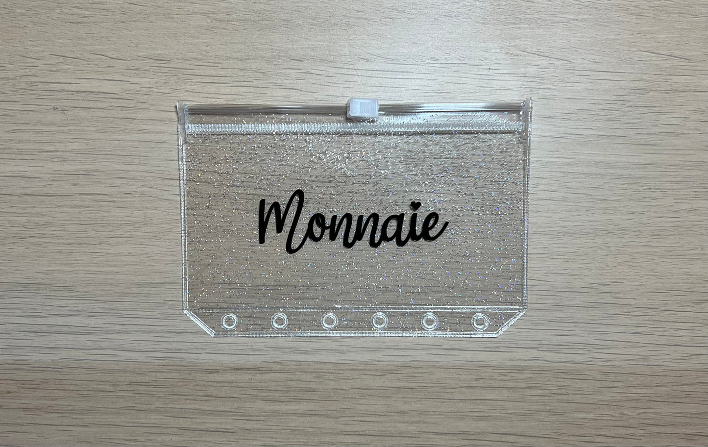 Enveloppe monnaie pour classeur A7 6 anneaux