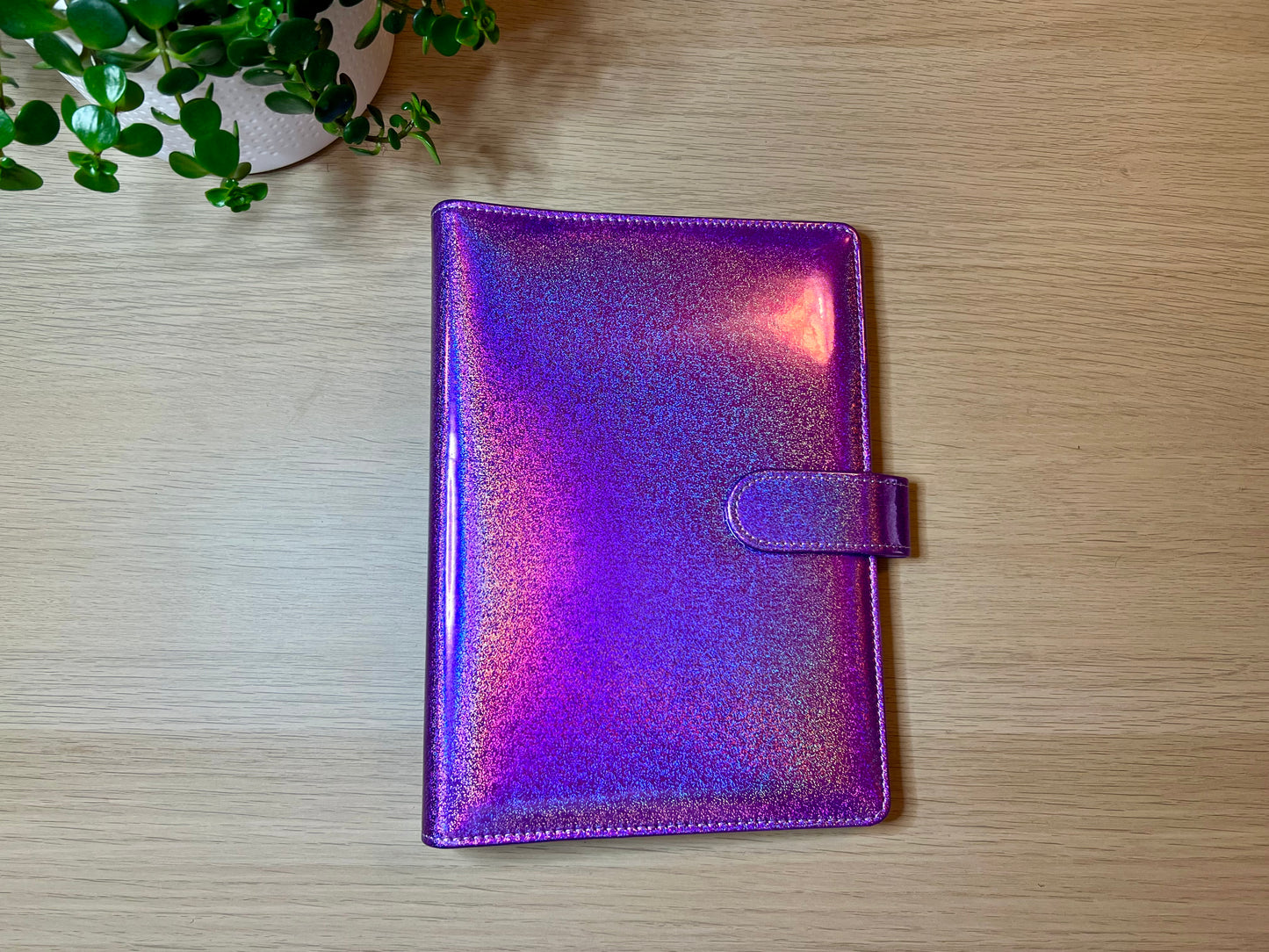 Classeur A5 à paillettes