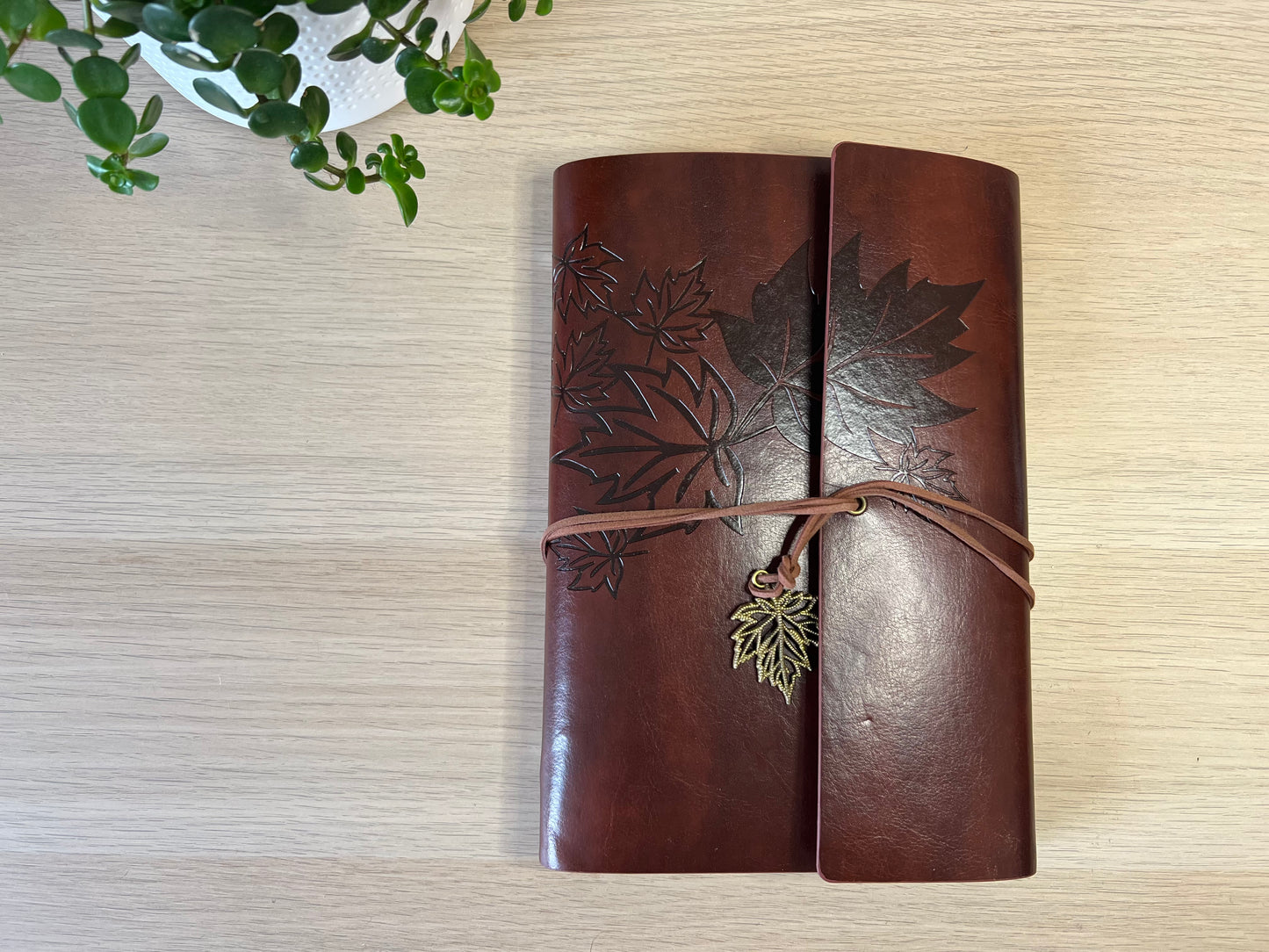 Classeur A5 imitation cuir