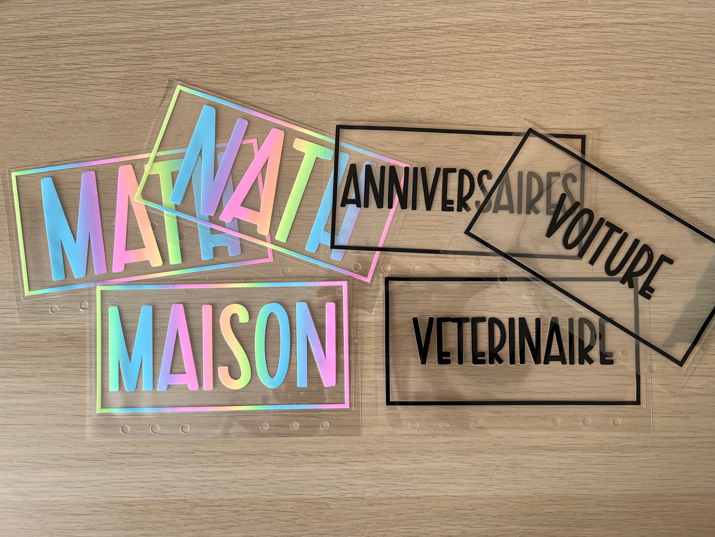 A6 Enveloppes budget personnalisée