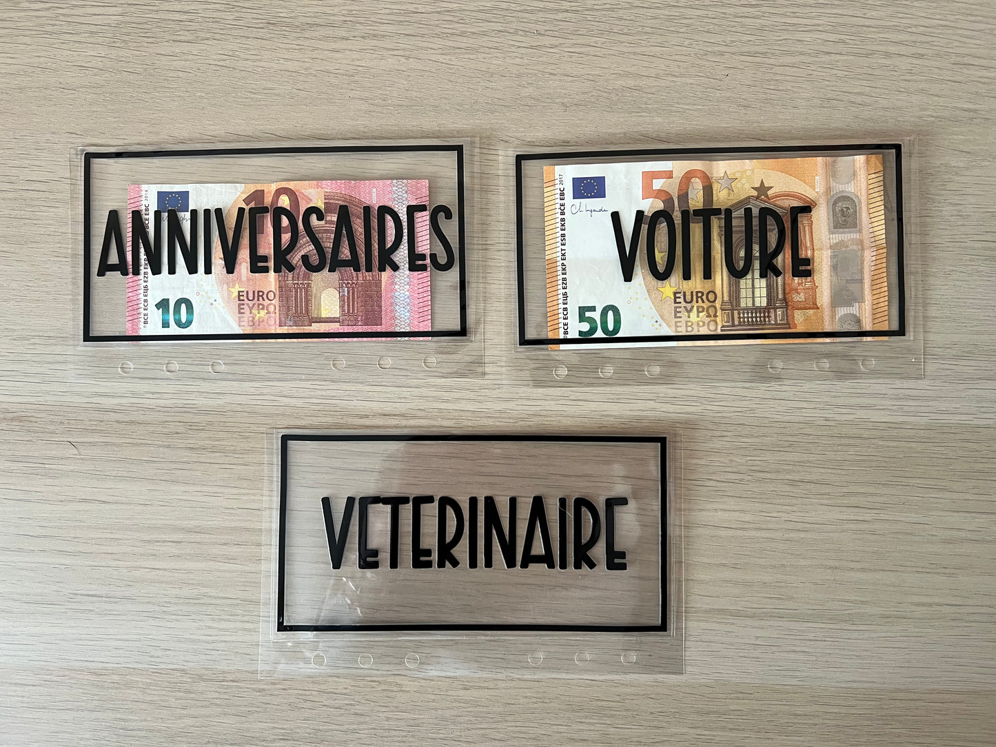 A6 Enveloppes budget personnalisée