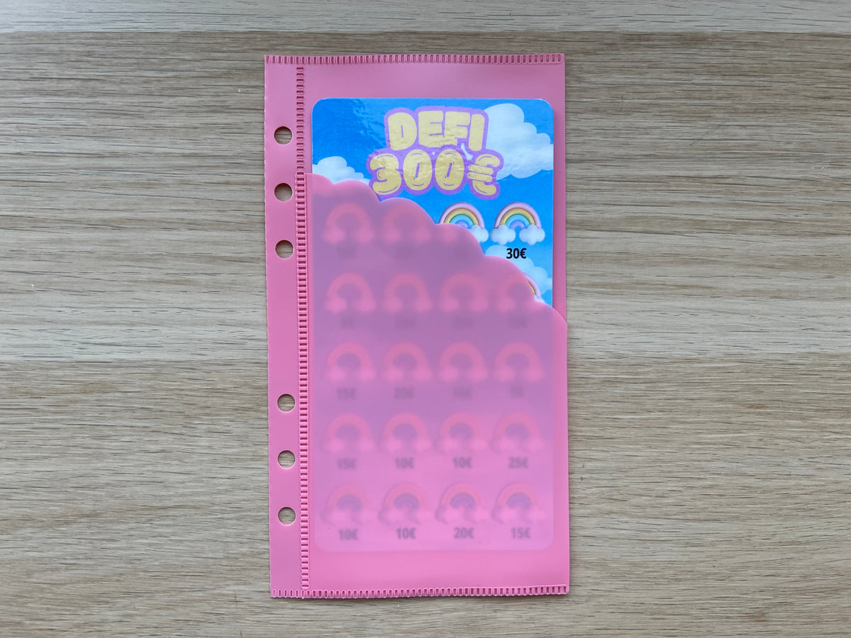 Enveloppe budget double compartiment