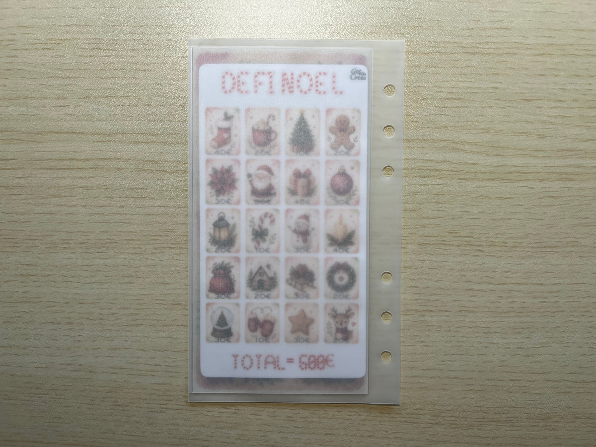 A6 Défi budget Noël