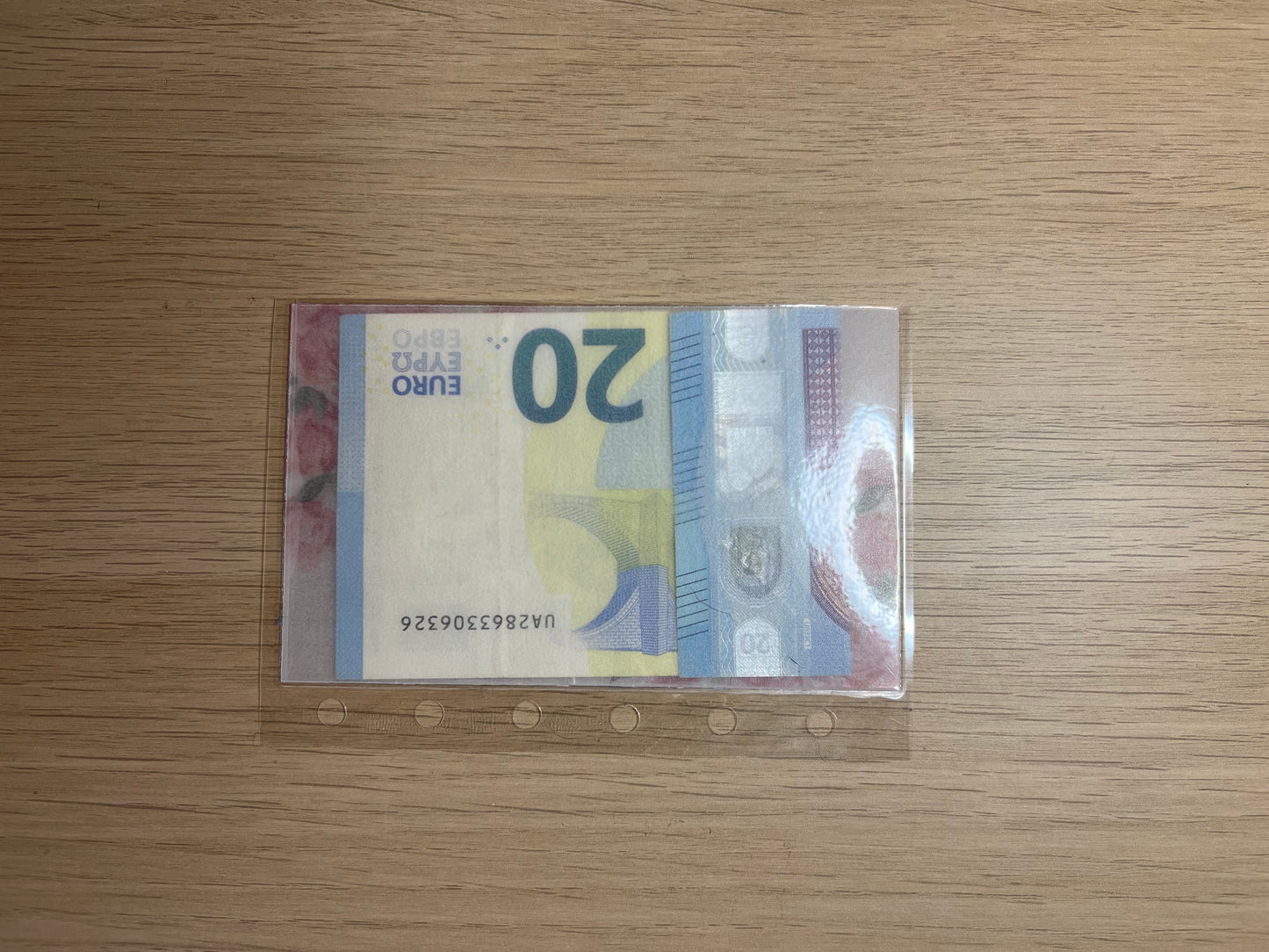 Enveloppes budget calque plastifiées à paillettes et fleurs pour classeur A7