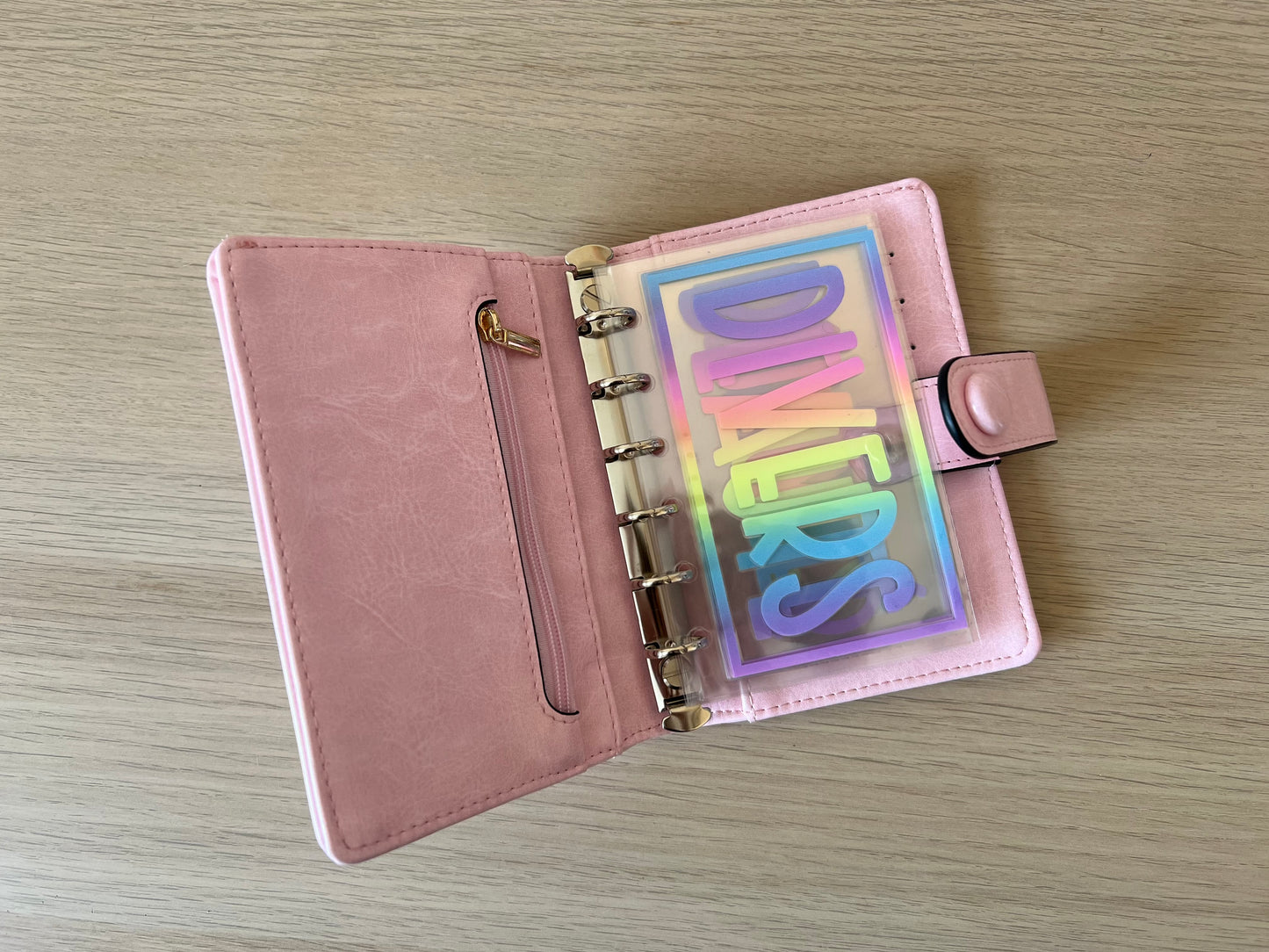 A7 Enveloppes budget personnalisées arc en ciel