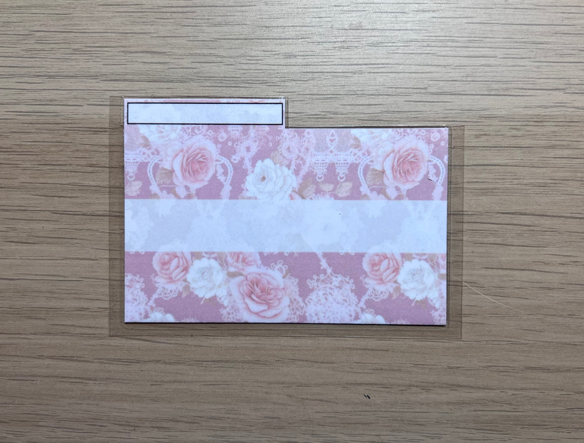 mini enveloppes budget porte monnaie plastifiées avec tracker