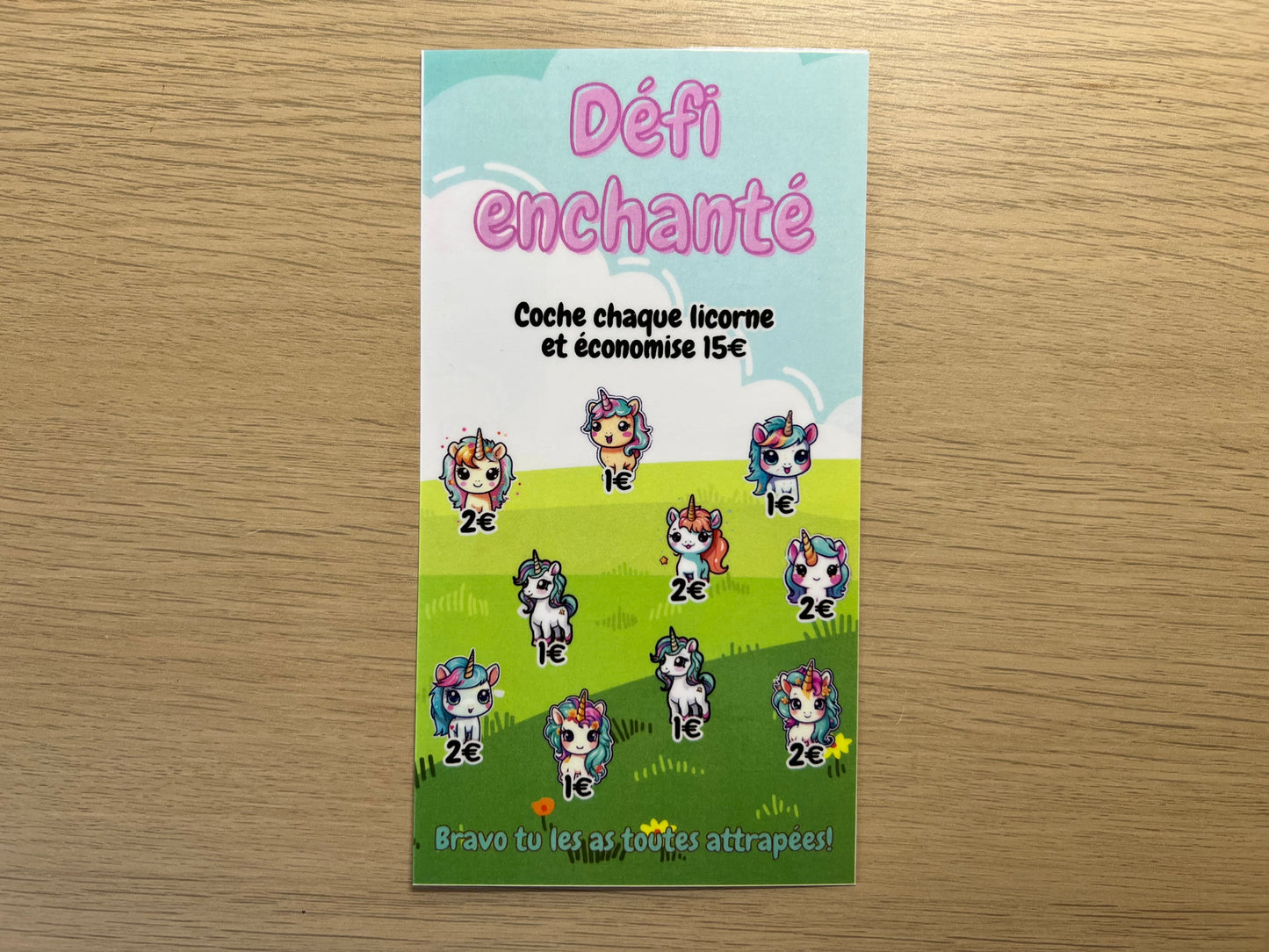 A6 Tracker défis enfants!
