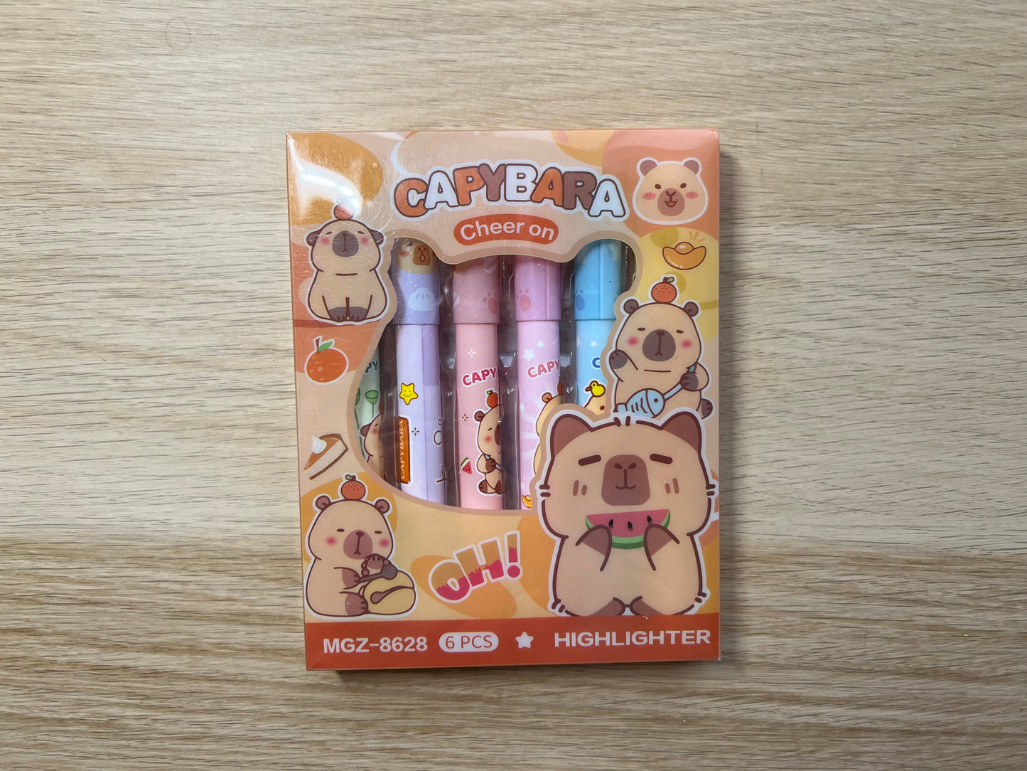 Box budget, défi et papeterie Capybara