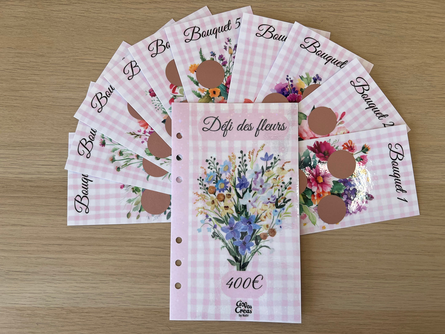 Défi des fleurs à gratter en 10 étapes