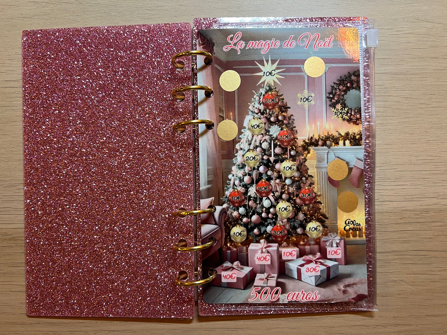 défi Noël A6 500€