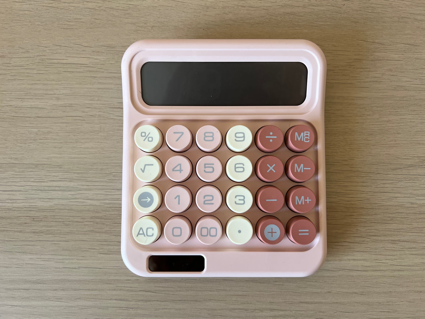 Calculatrice tons roses