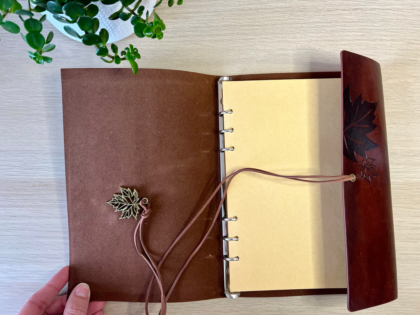 Classeur A5 imitation cuir