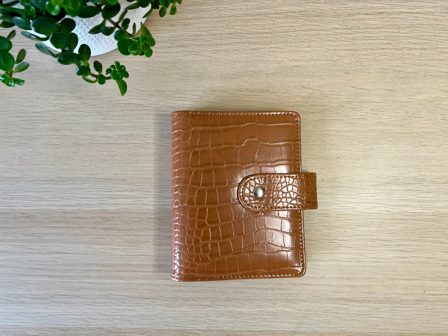 Classeur A7 style croco
