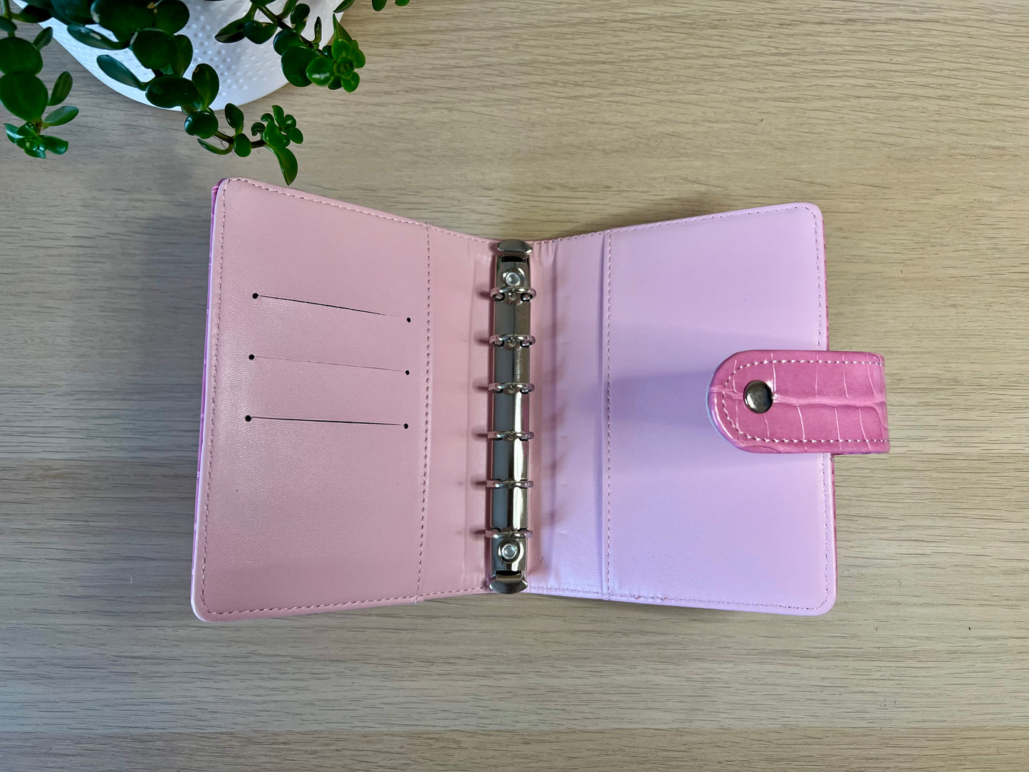 Classeur A7 style croco