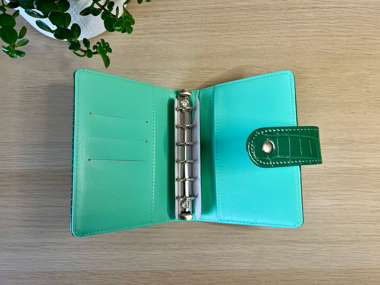 Classeur A7 style croco