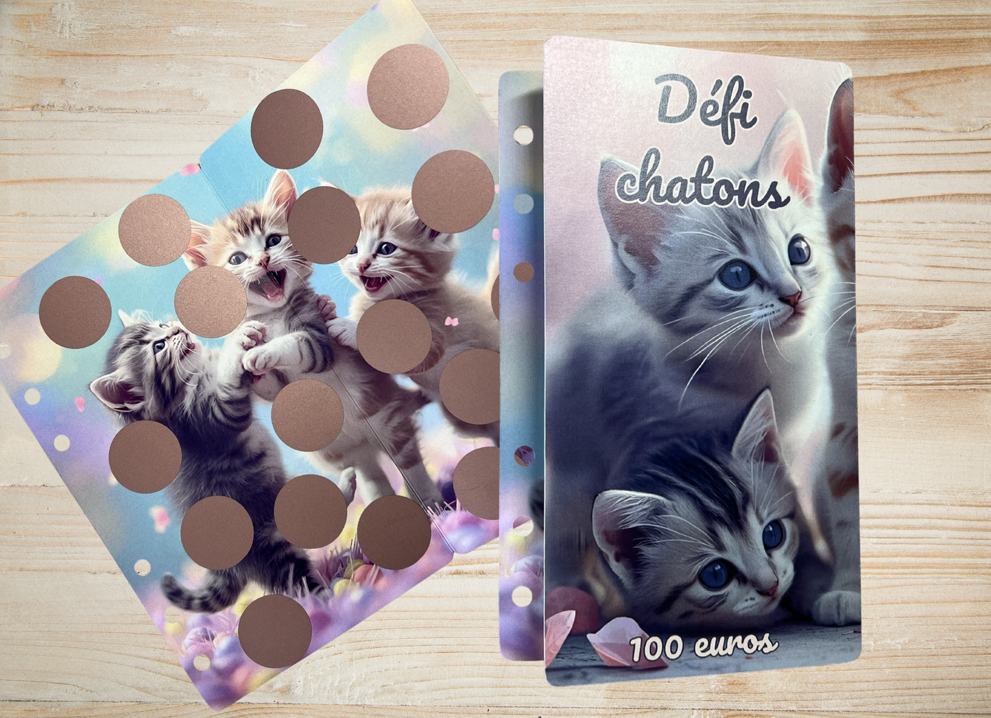 Défi à gratter chatons 100€