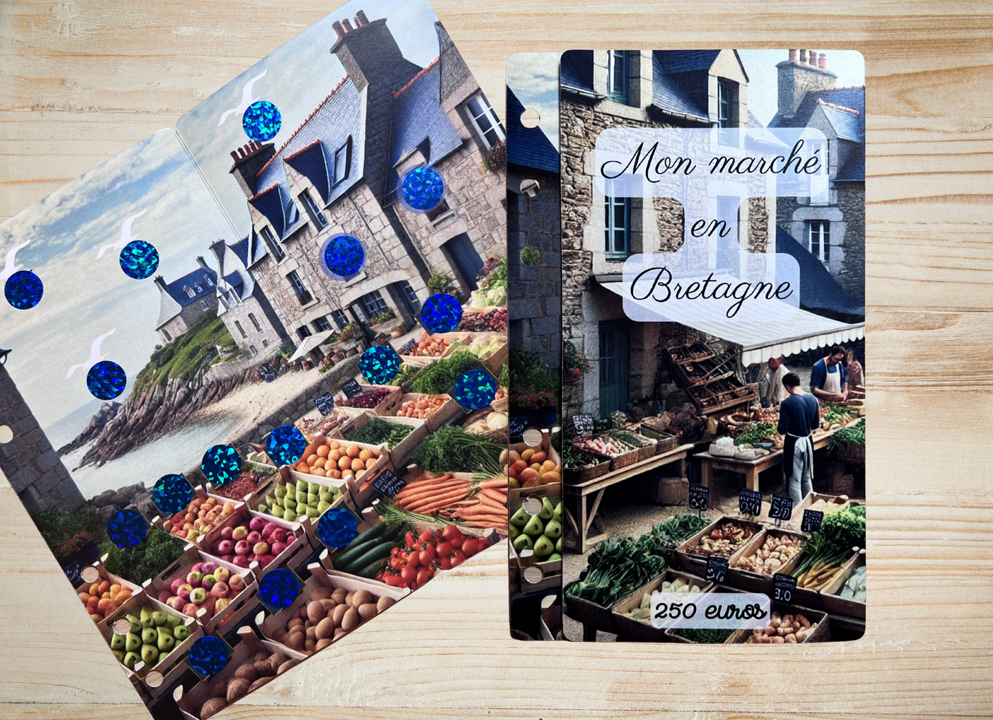 Défi à gratter "Mon marché en Bretagne" 250€