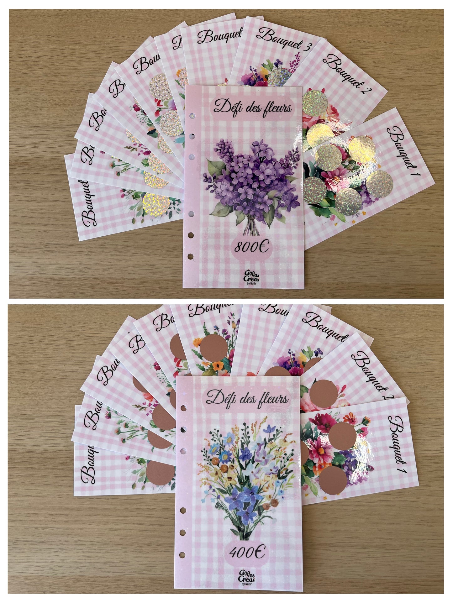 Défi des fleurs à gratter en 10 étapes