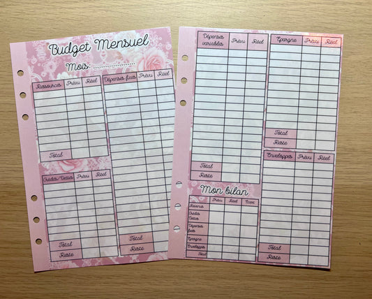 A5 2 fiches budget