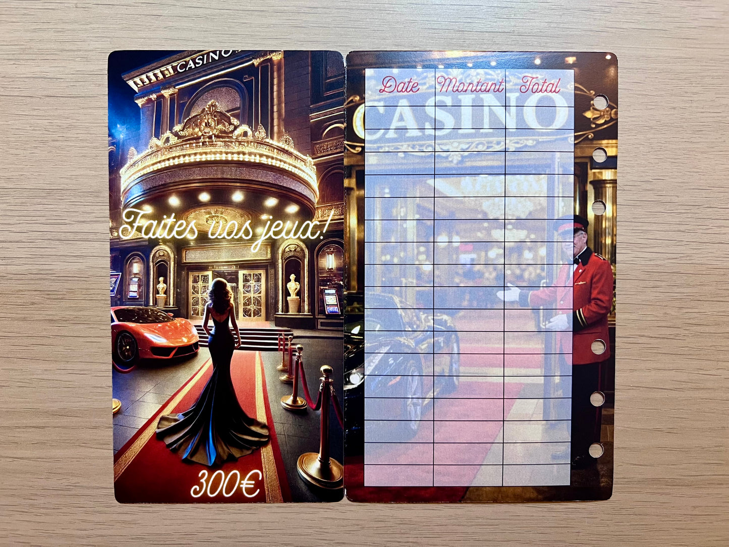 Défi à gratter "Le casino"  300€