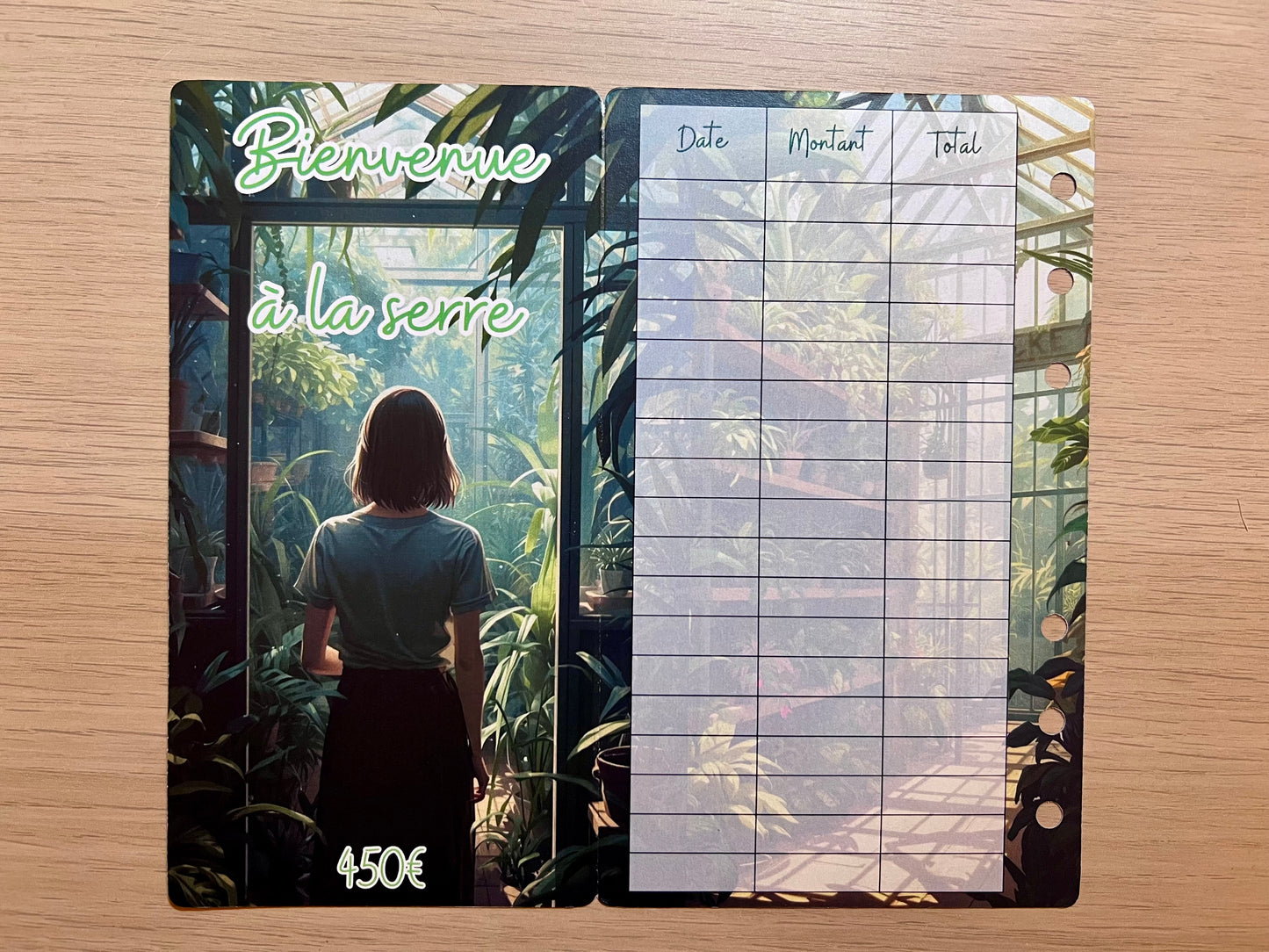 Défi à gratter "La serre tropicale"  450€
