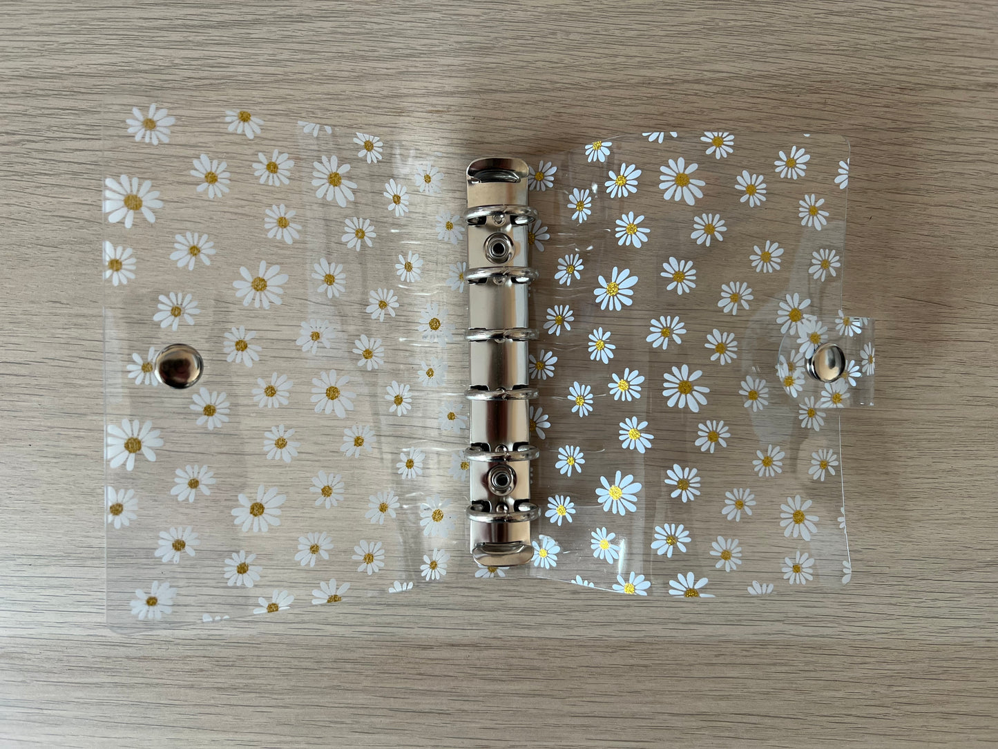 Classeur A7 souple a fleurs