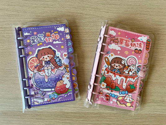 Classeur A6 Style Kawai