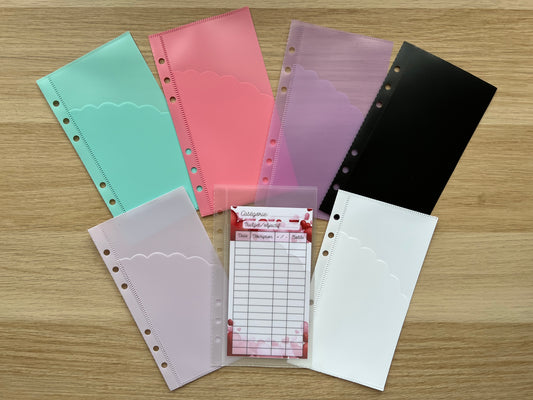 Enveloppe budget double compartiment