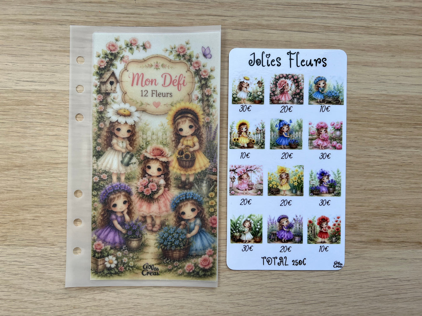 A6 Défi budget 12 fleurs