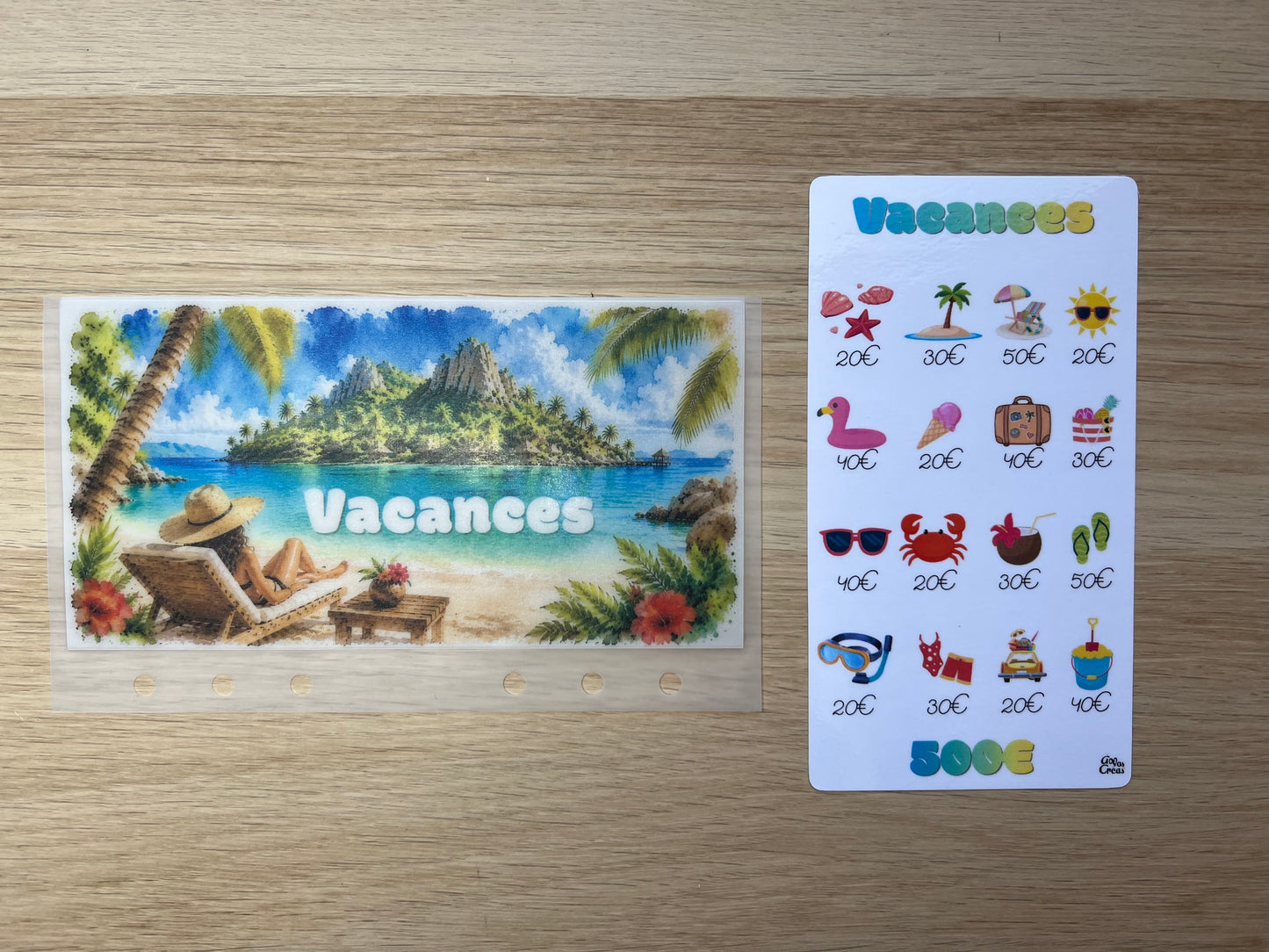 A6 Défi budget vacances